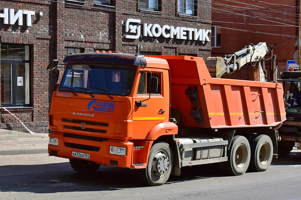 Ростовская область, № А 472 ЕА 761 — КамАЗ-65115-50