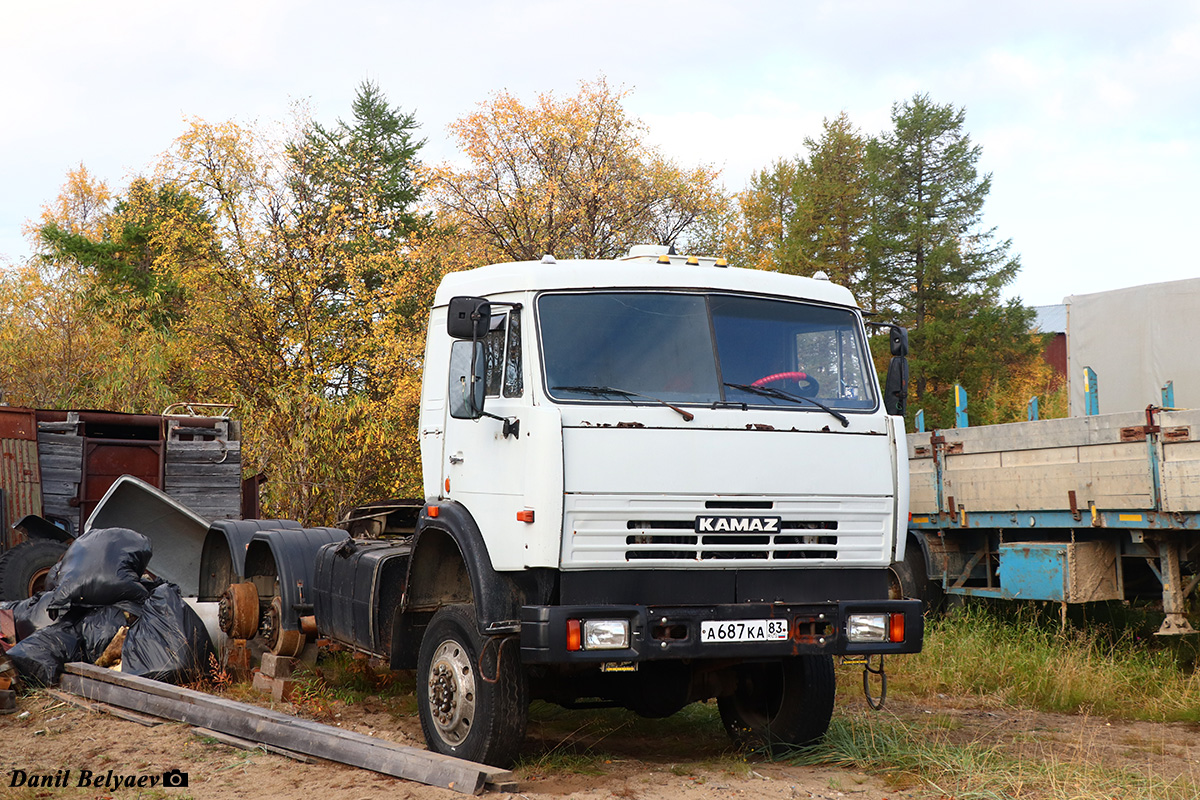 Ненецкий автономный округ, № А 687 КА 83 — КамАЗ-43118-13 [43118N]