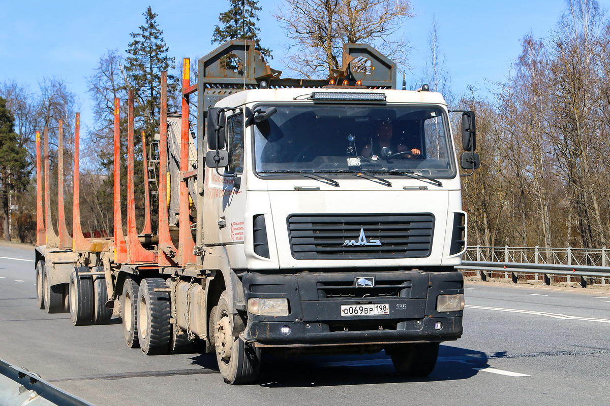 Санкт-Петербург, № О 069 ВР 198 — МАЗ-6312H9