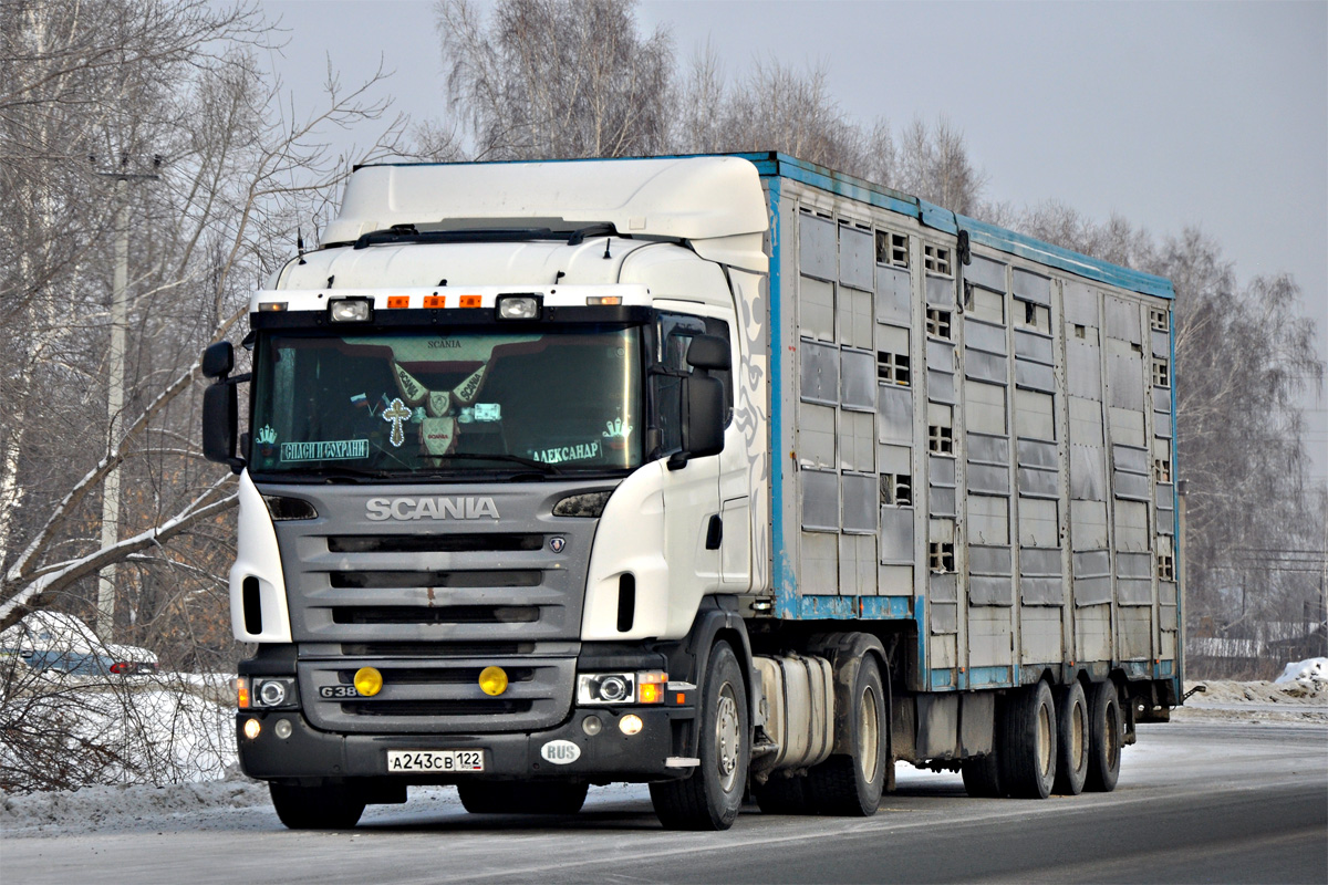 Алтайский край, № А 243 СВ 122 — Scania ('2004) G380