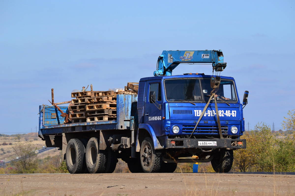 Волгоградская область, № А 686 ММ 34 — КамАЗ-5320