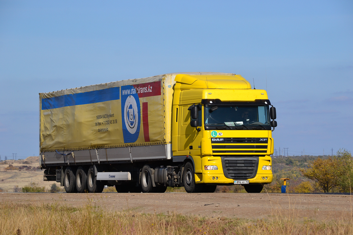 Туркестанская область, № 896 AD 13 — DAF XF105 FT