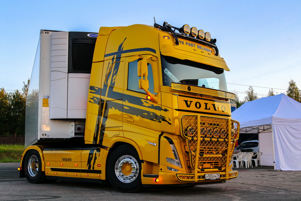 Санкт-Петербург, № У 555 РН 78 — Volvo ('2020) FH.500; Московская область — Фестиваль TruckDay 2024 — июнь