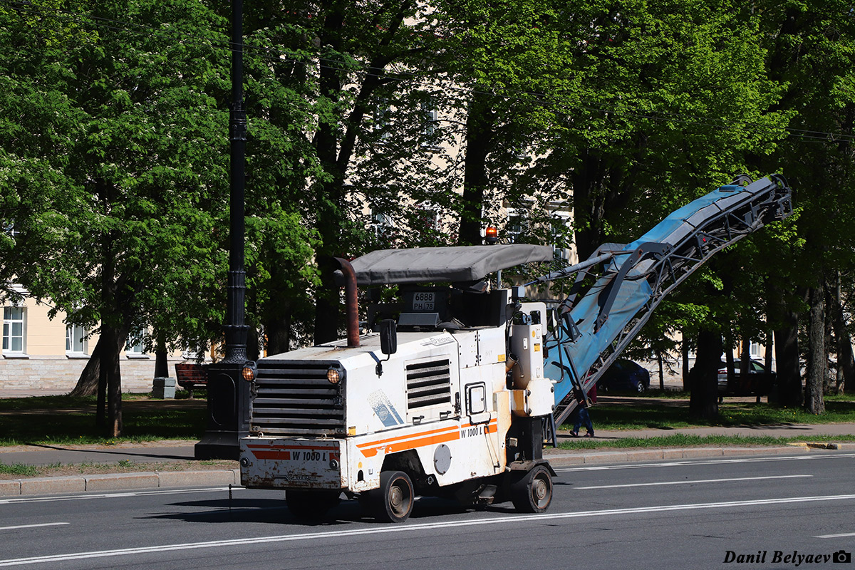 Санкт-Петербург, № 6888 РН 78 — Wirtgen W 1000