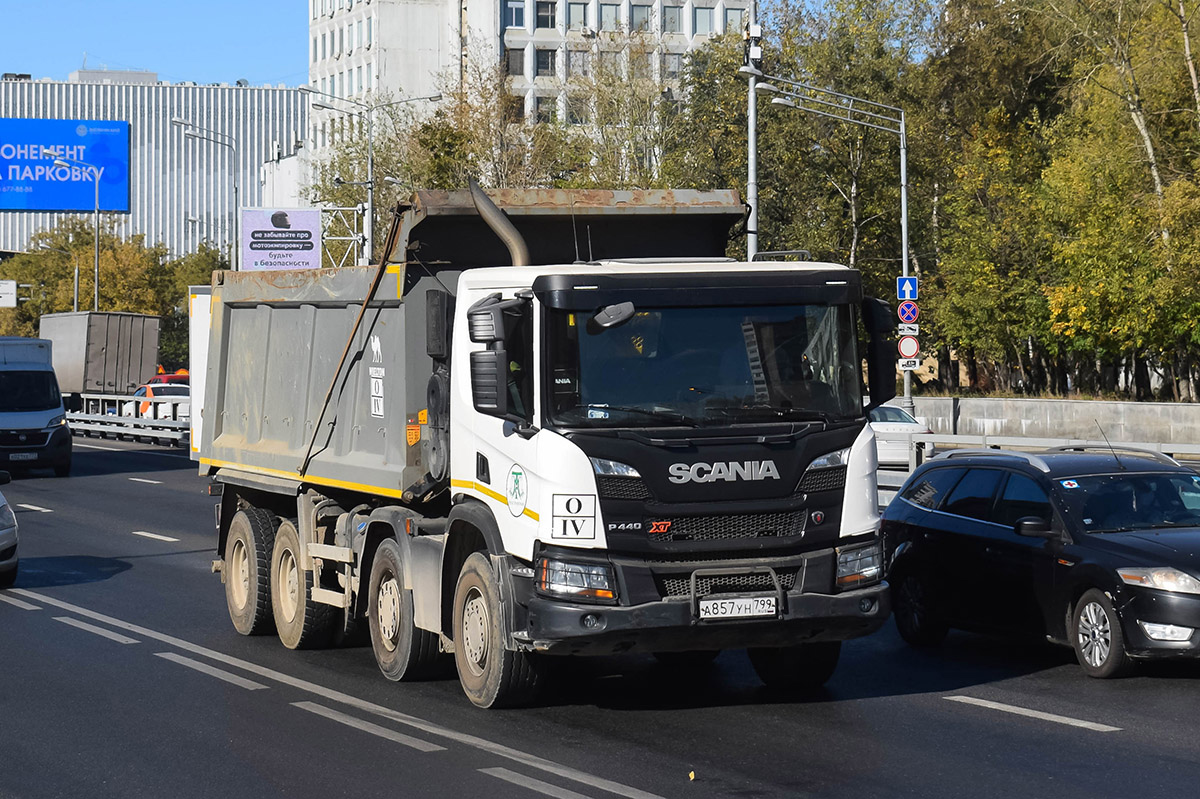 Москва, № А 857 УН 799 — Scania ('2016) P440