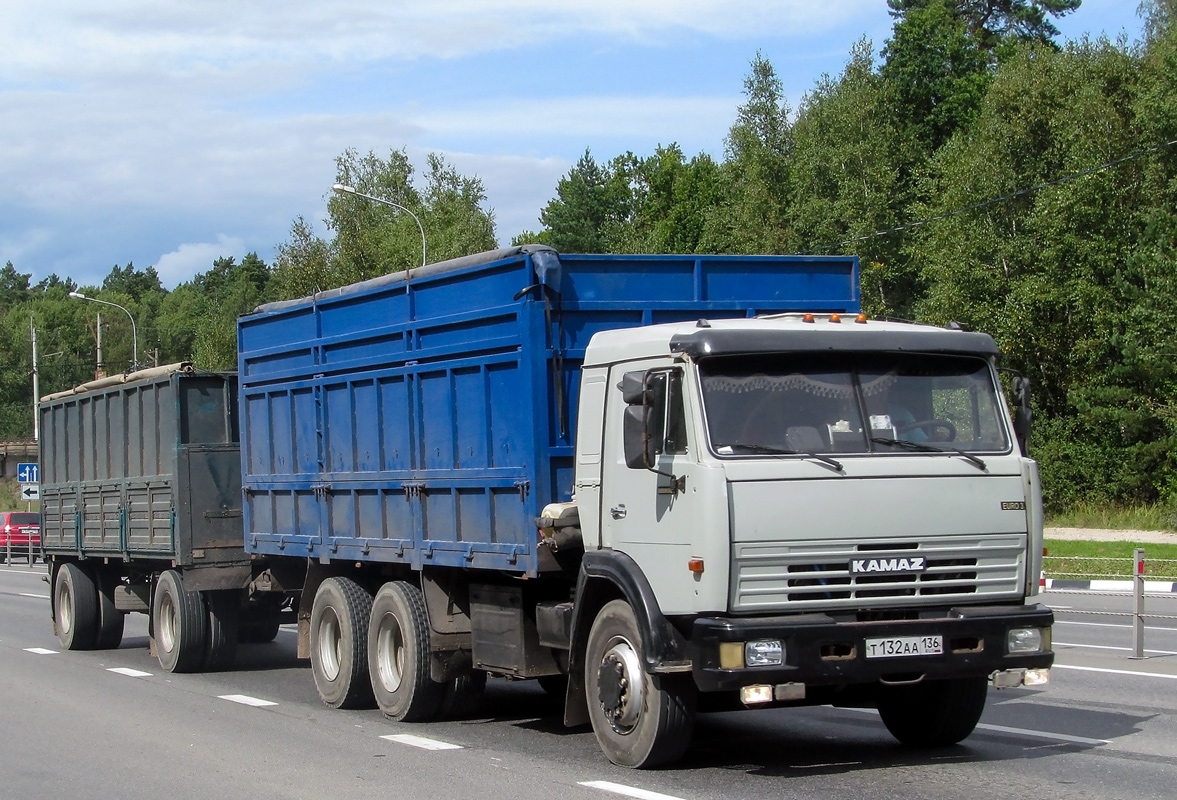 Воронежская область, № Т 132 АА 136 — КамАЗ-53215-13 [53215N]