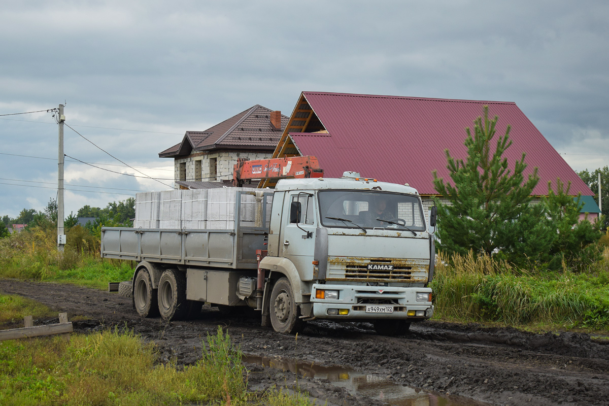 Алтайский край, № А 949 ХМ 122 — КамАЗ-65117 [651170]