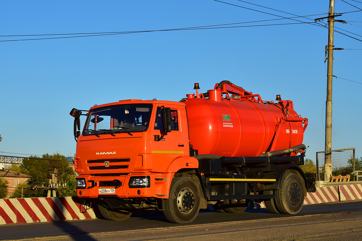 Волгоградская область, № Н 208 КУ 134 — КамАЗ-53605-5H