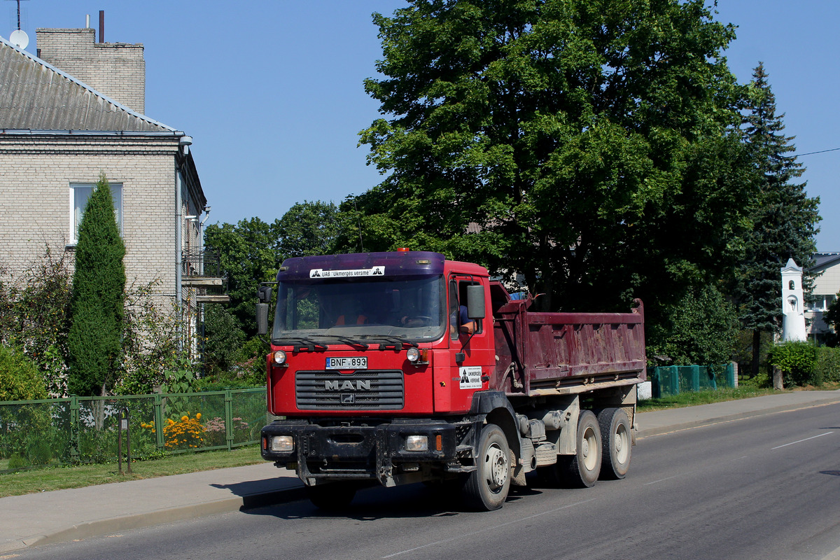 Литва, № BNF 893 — MAN F2000 (общая модель)