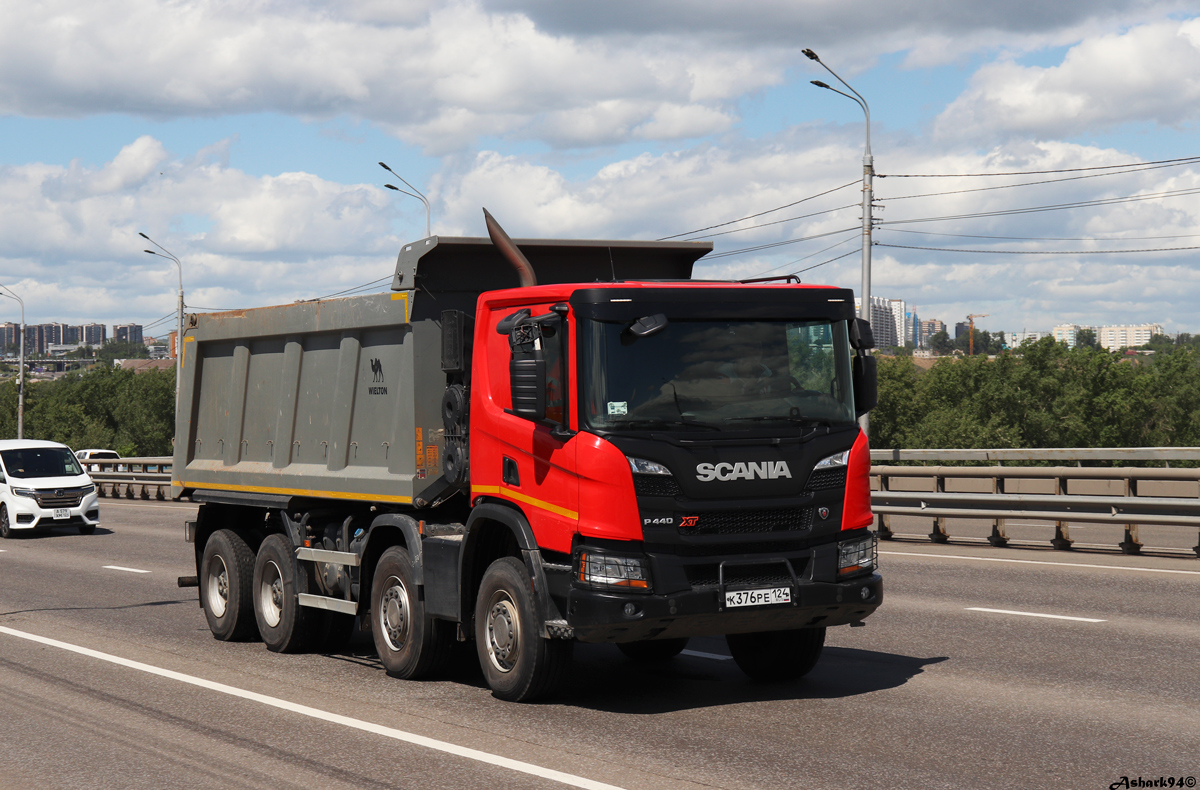 Красноярский край, № К 376 РЕ 124 — Scania ('2016) P440