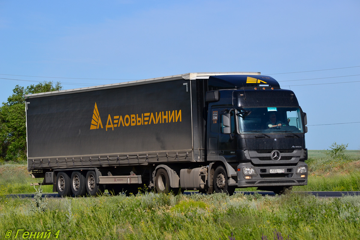 Санкт-Петербург, № Х 933 СТ 178 — Mercedes-Benz Actros ('2009) 1844