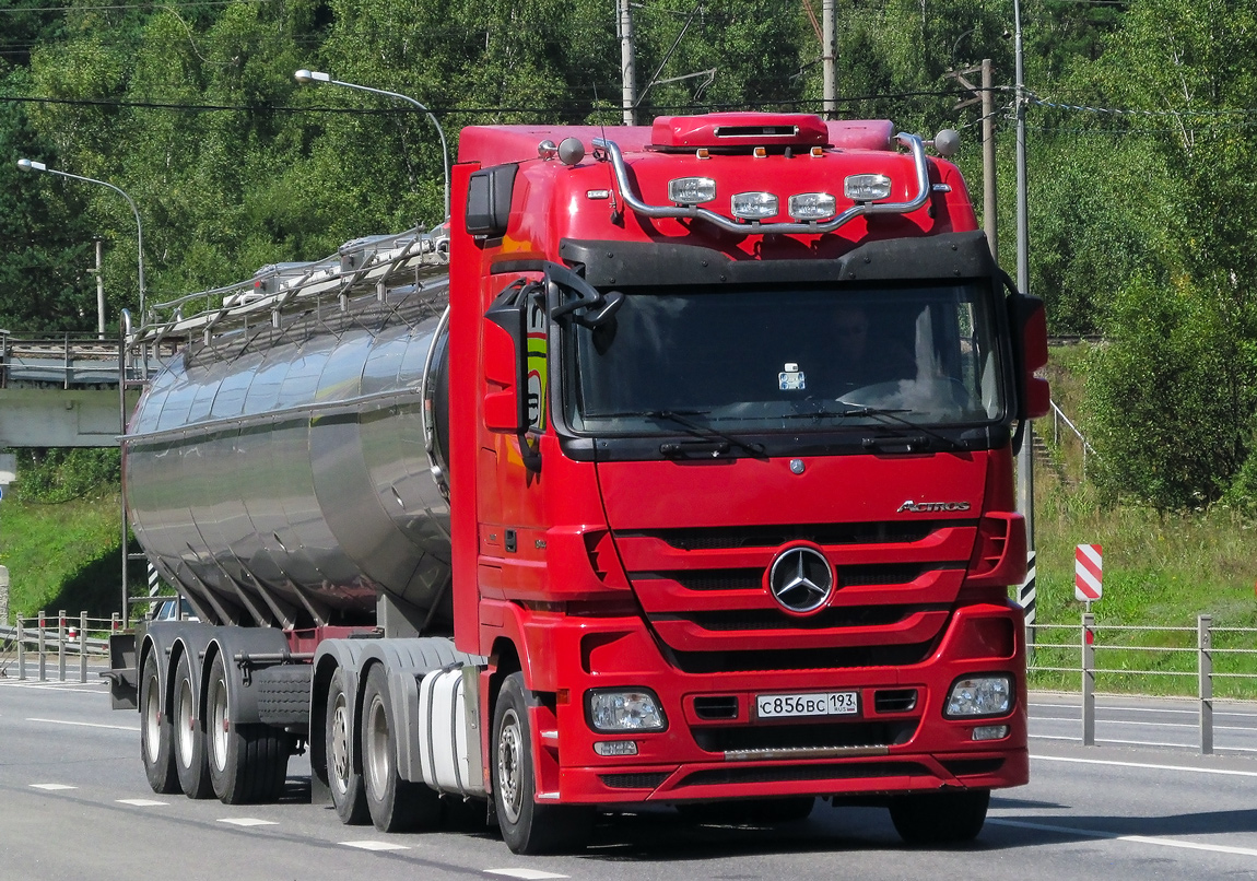 Краснодарский край, № С 856 ВС 193 — Mercedes-Benz Actros '09 1844 [Z9M]