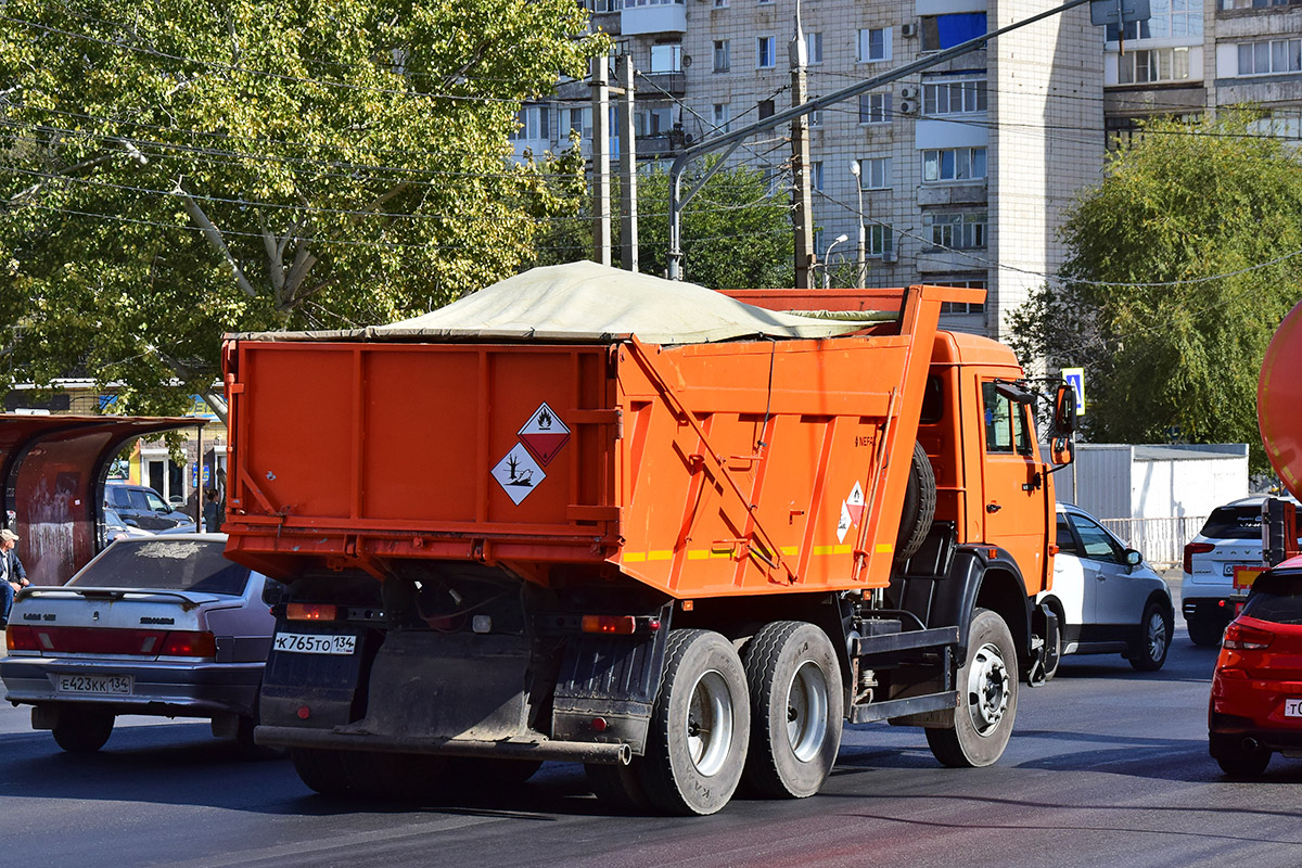 Волгоградская область, № К 765 ТО 134 — КамАЗ-65115 [651150]