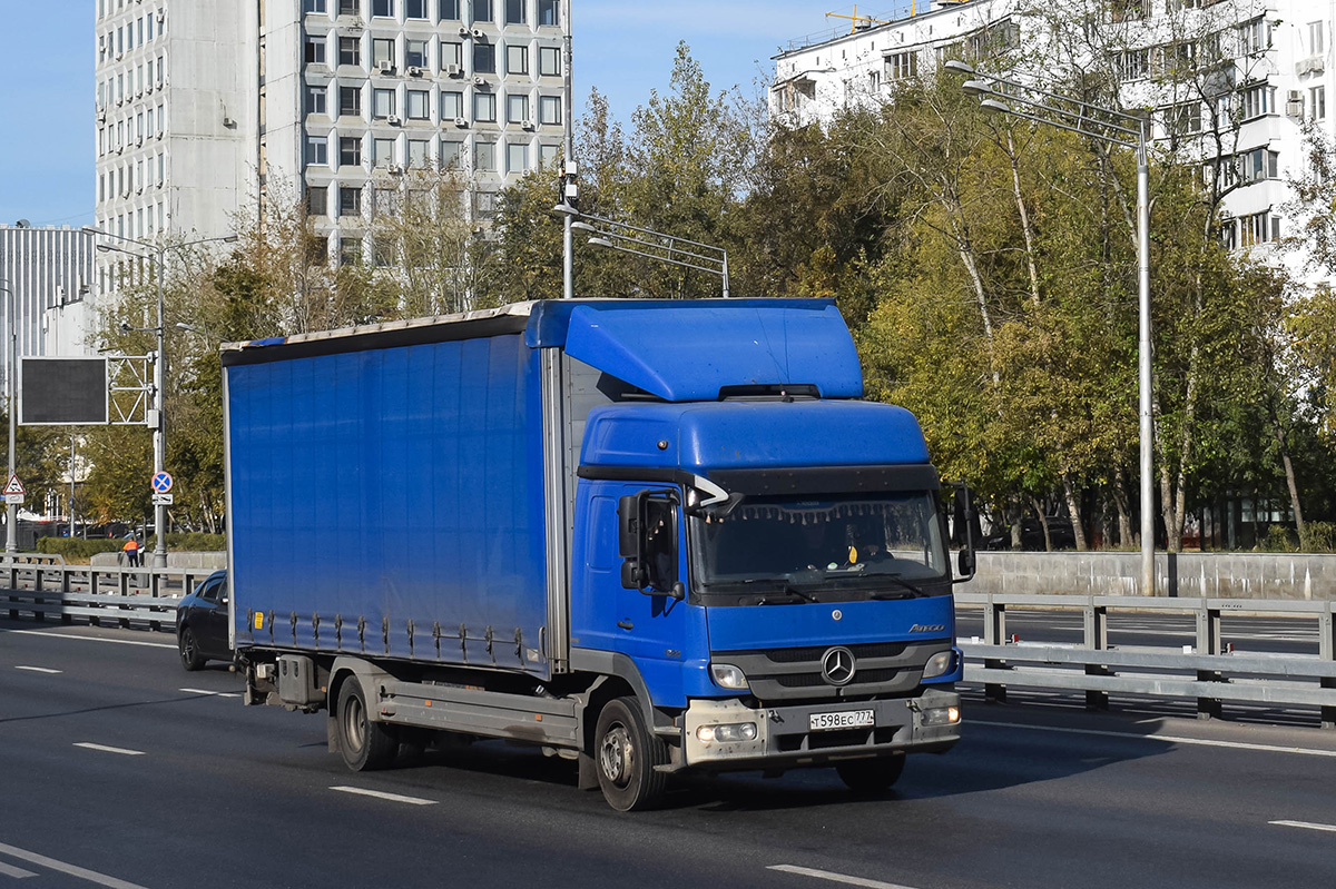 Москва, № Т 598 ЕС 777 — Mercedes-Benz Atego 1222