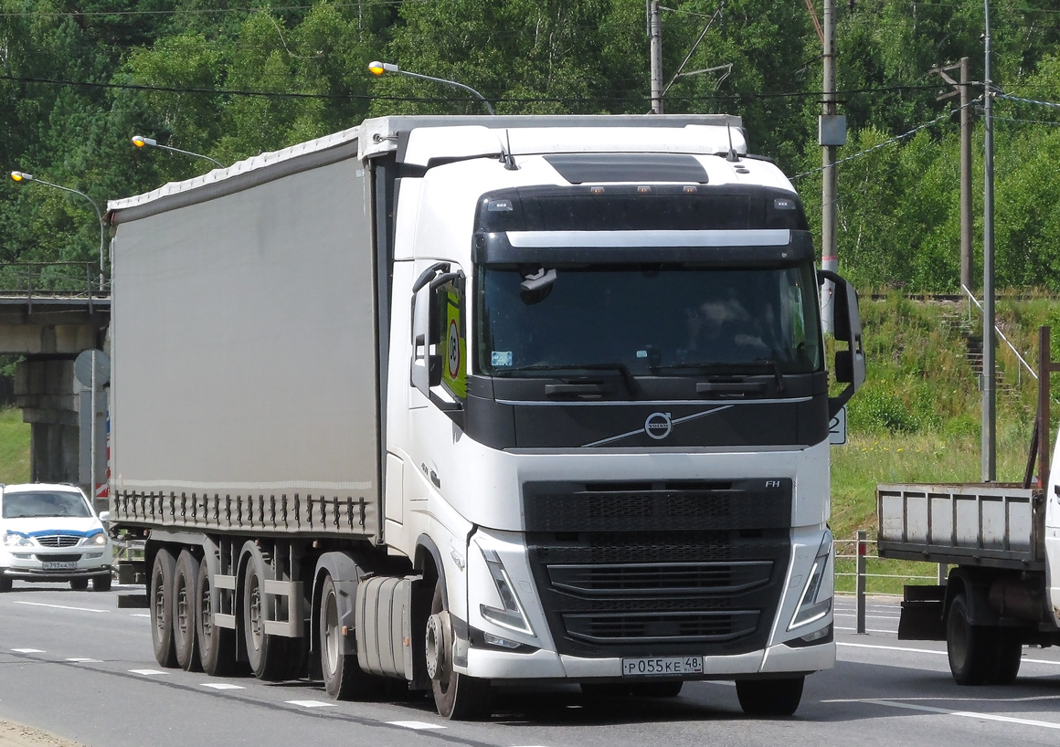 Липецкая область, № Р 055 КЕ 48 — Volvo ('2020) FH.460 [X9P]