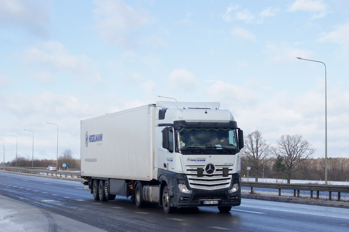 Литва, № KTD 642 — Mercedes-Benz Actros ('2011) 1845