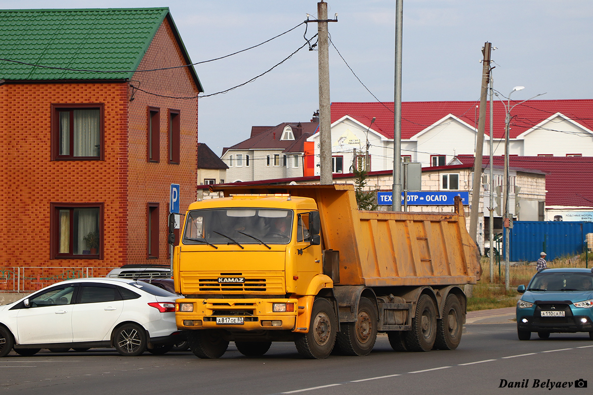 Ненецкий автономный округ, № А 817 ОЕ 83 — КамАЗ-65201-60