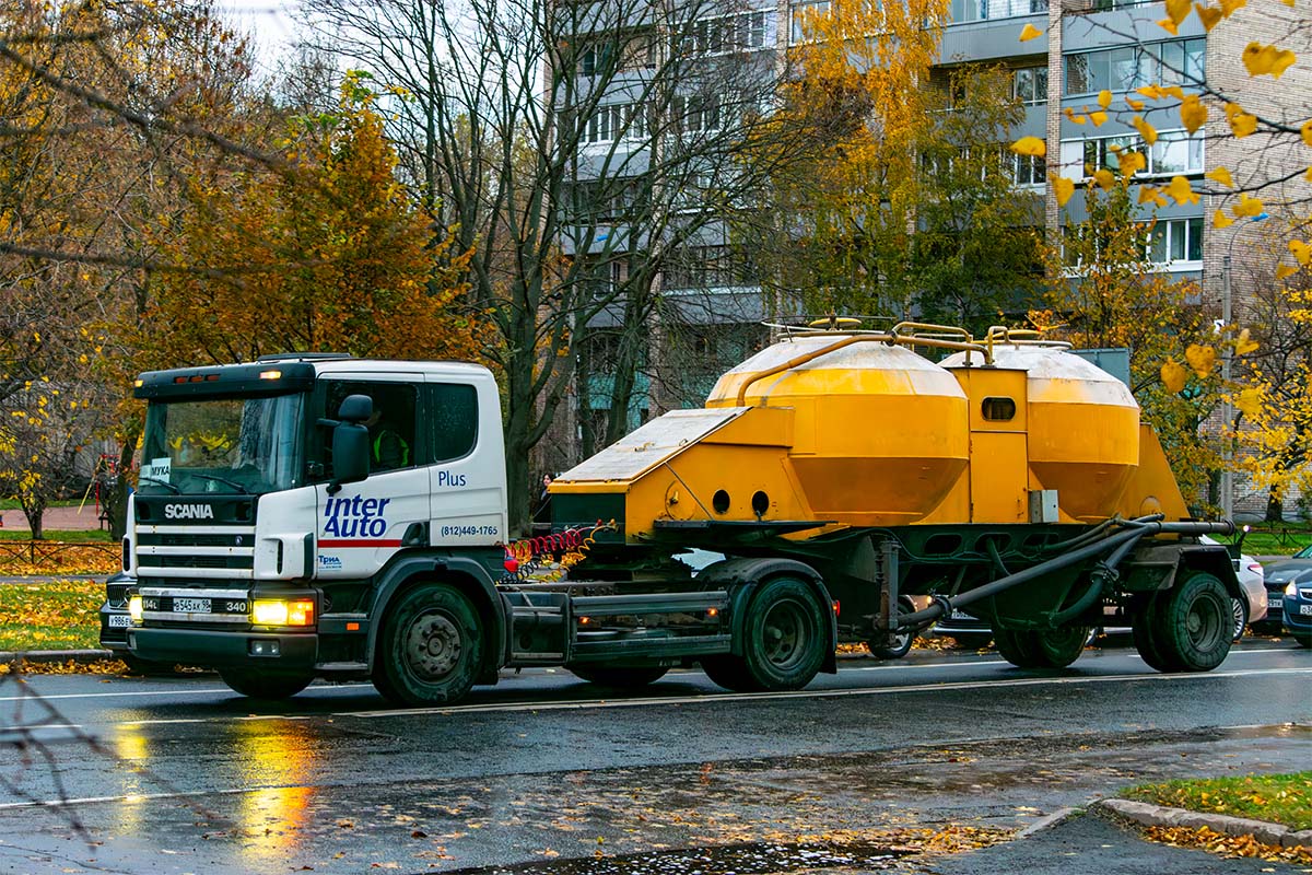 Санкт-Петербург, № В 545 АК 98 — Scania ('1996) P114L