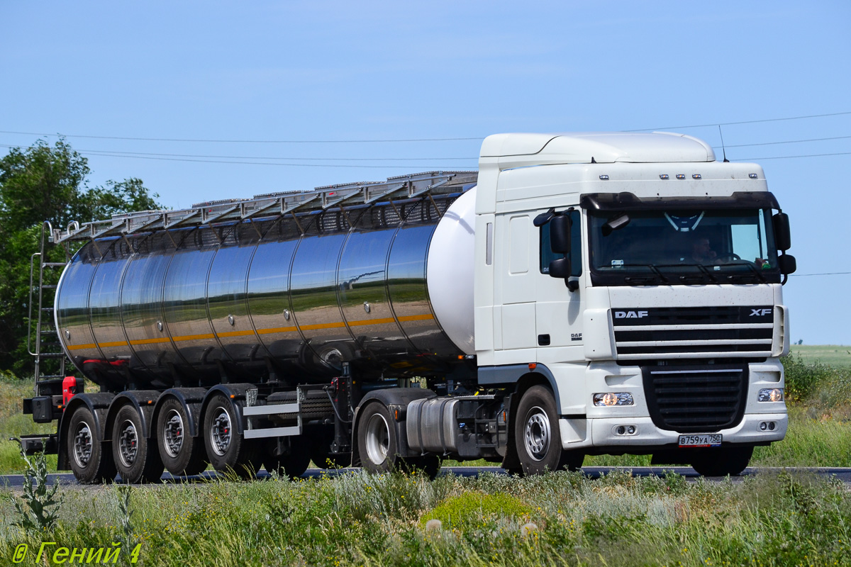 Московская область, № В 759 УА 750 — DAF XF105 FT