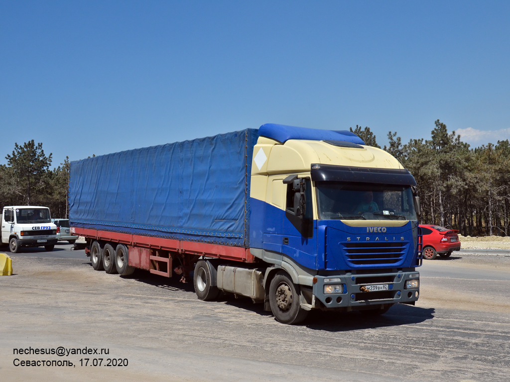 Крым, № М 239 ВН 82 — IVECO Stralis ('2002) 430