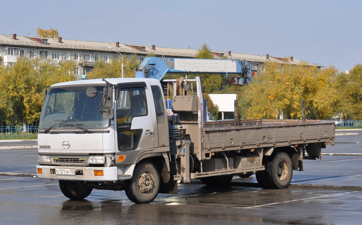 Омская область, № О 121 ОК 55 — Hino Ranger