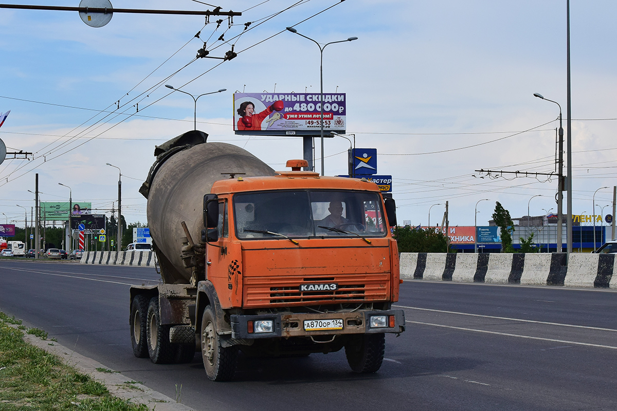 Волгоградская область, № А 870 ОР 134 — КамАЗ-53229-02 [53229C]