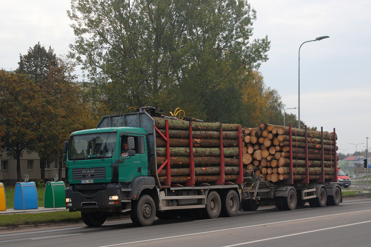 Литва, № CDL 825 — MAN TGA 26.390