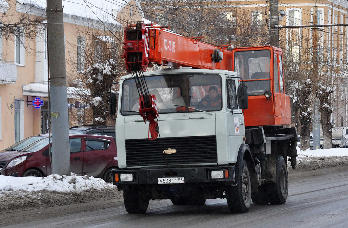 Омская область, № А 538 ОС 55 — МАЗ-5337 [533700]