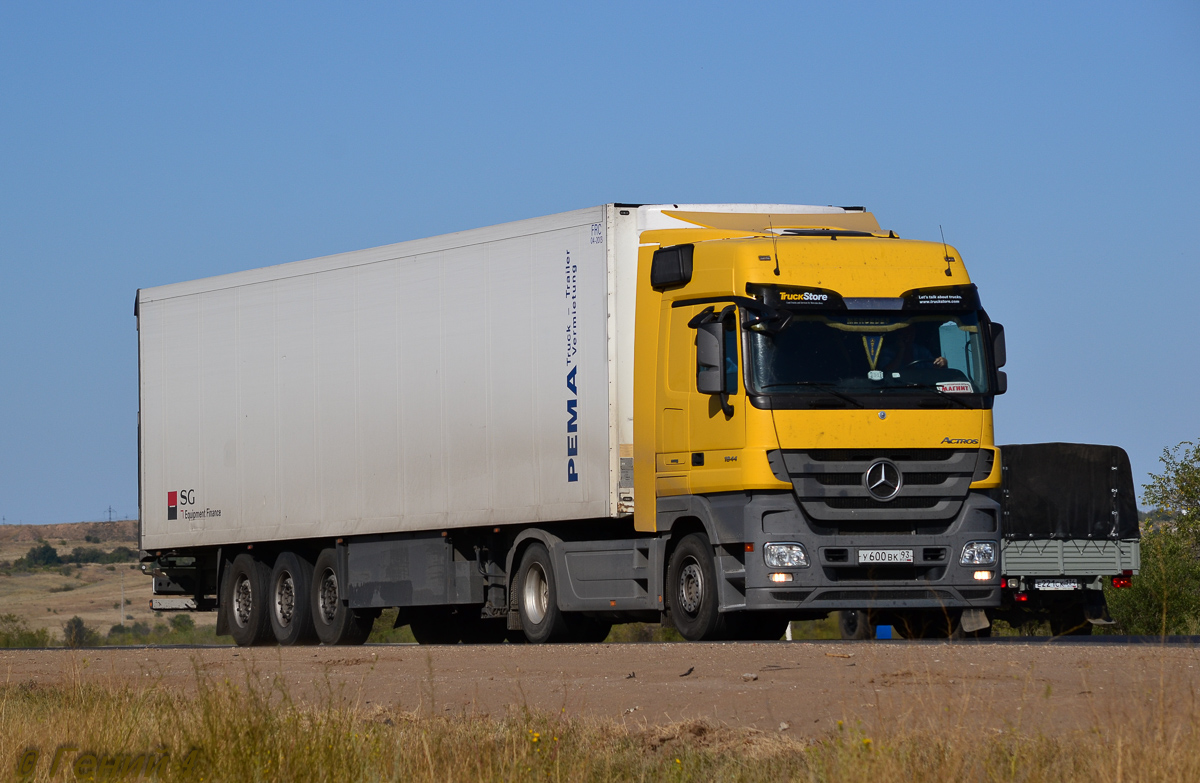 Краснодарский край, № У 600 ВК 93 — Mercedes-Benz Actros ('2009) 1841