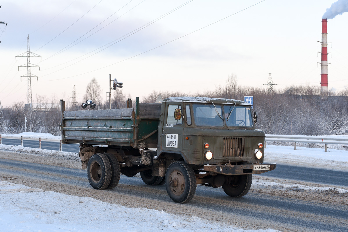 Архангельская область, № К 364 ММ 29 — ГАЗ-66-31