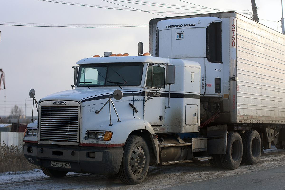 Приморский край, № М 649 СР 125 — Freightliner FLD 120