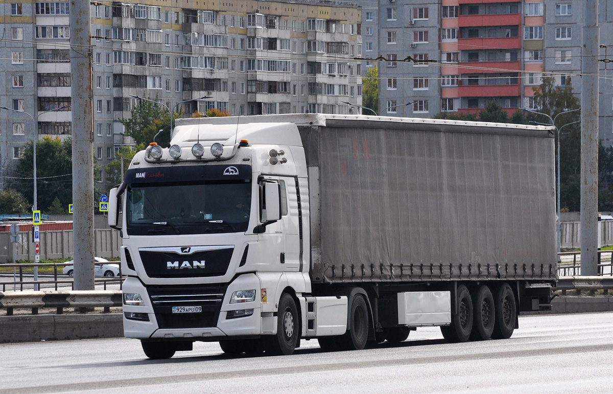 Карагандинская область, № 929 APU 09 — MAN TGX ('2016) 18.500