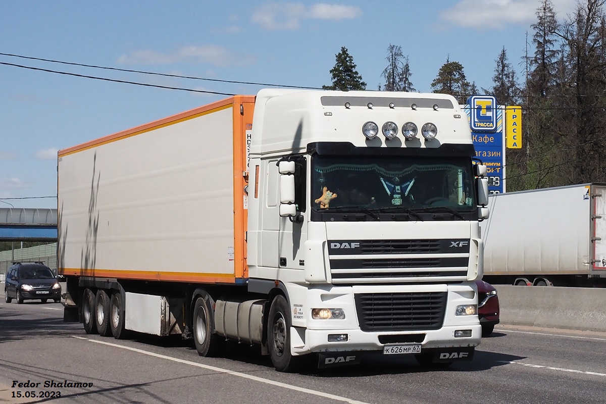 Смоленская область, № К 626 МР 67 — DAF XF95 FT