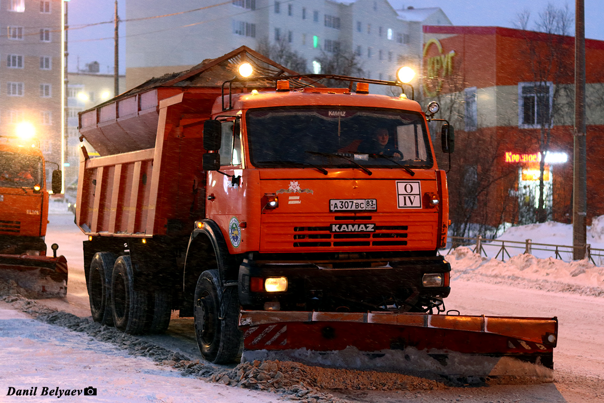 Ненецкий автономный округ, № А 307 ВС 83 — КамАЗ-65111-15 [65111R]