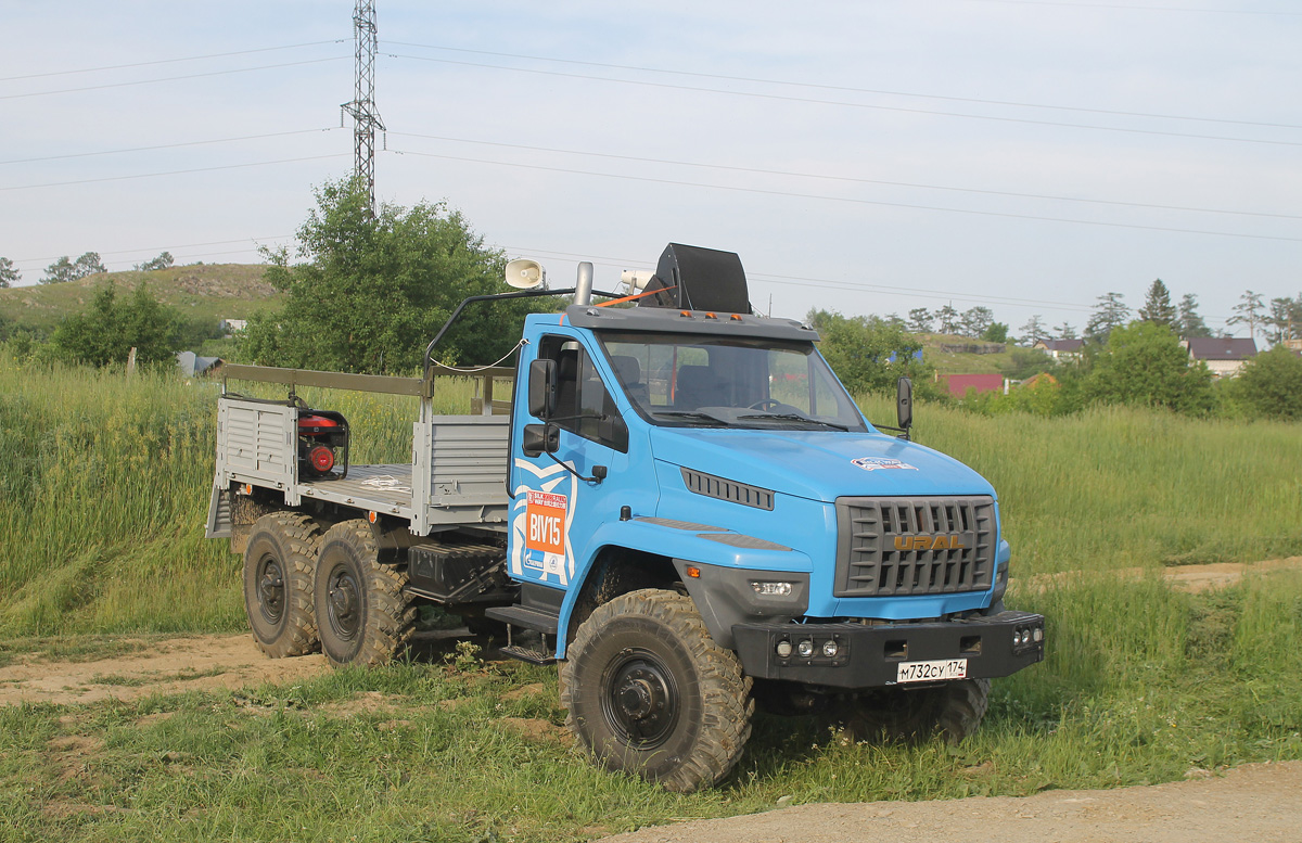 Челябинская область, № М 732 СУ 174 — Урал NEXT (общая модель); Челябинская область — Грузовой триал "Уральский рубеж 2024"