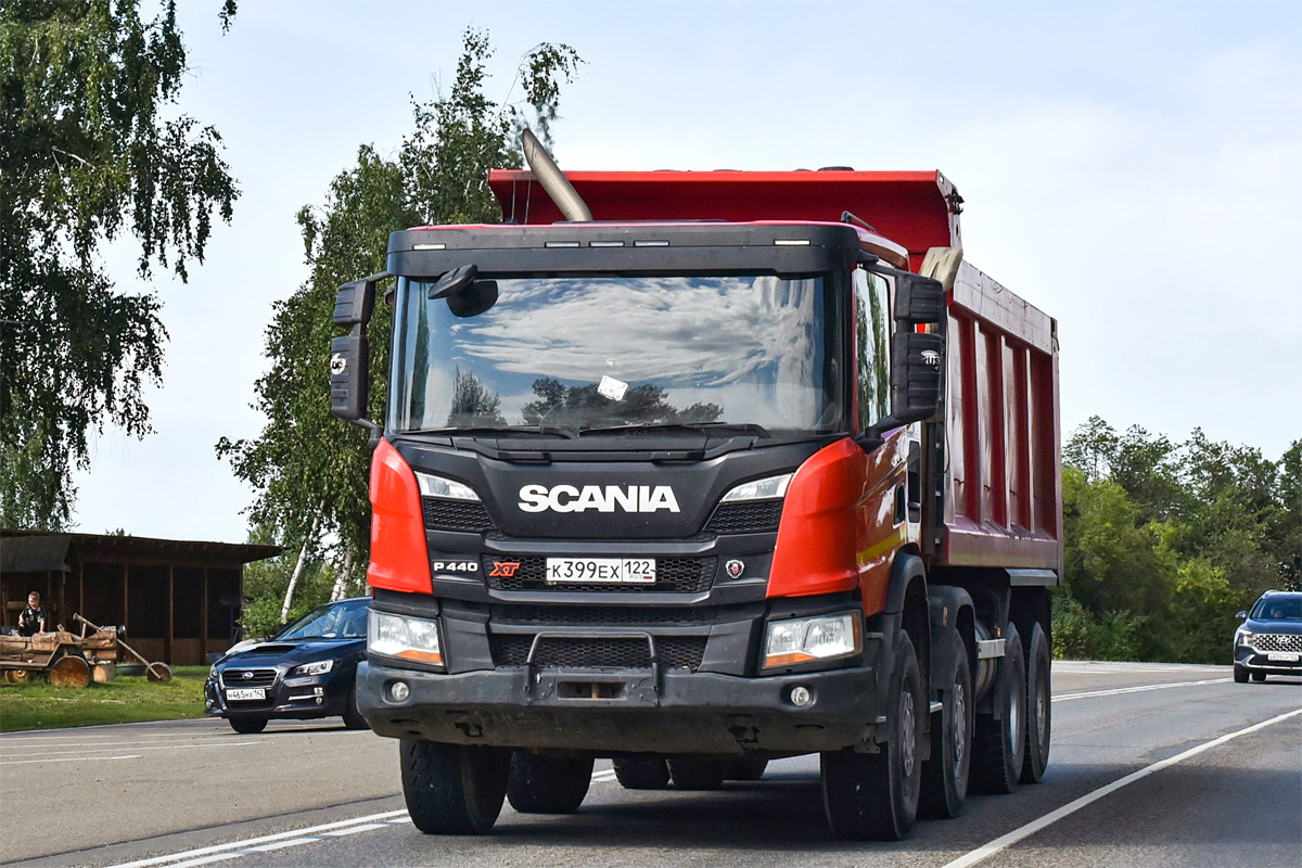 Алтайский край, № К 399 ЕХ 122 — Scania ('2016) P440