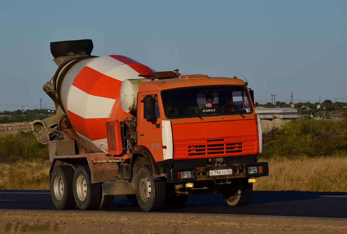 Волгоградская область, № С 796 ТС 34 — КамАЗ-53229 [532290]