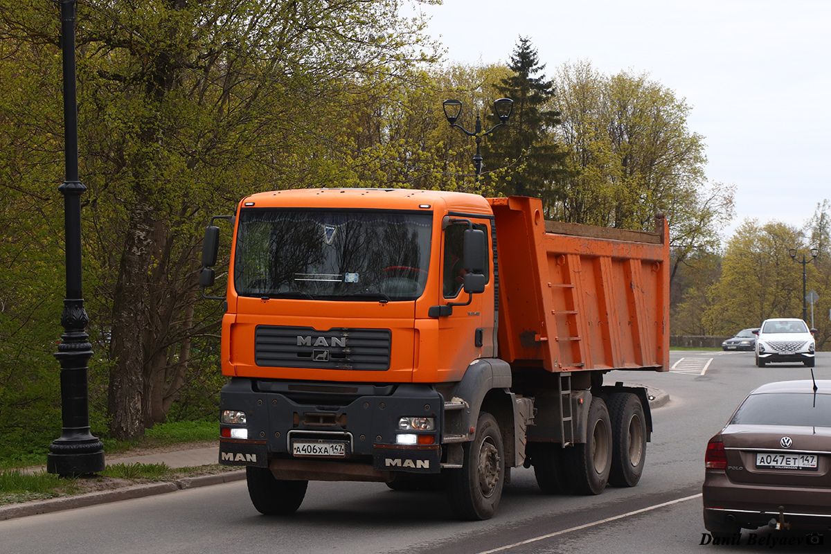 Ленинградская область, № А 406 ХА 147 — MAN TGA 33.480