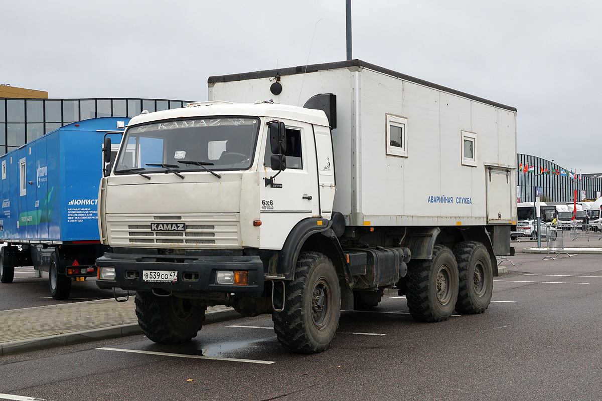 Ленинградская область, № В 539 СО 47 — КамАЗ-43118-15 [43118R]