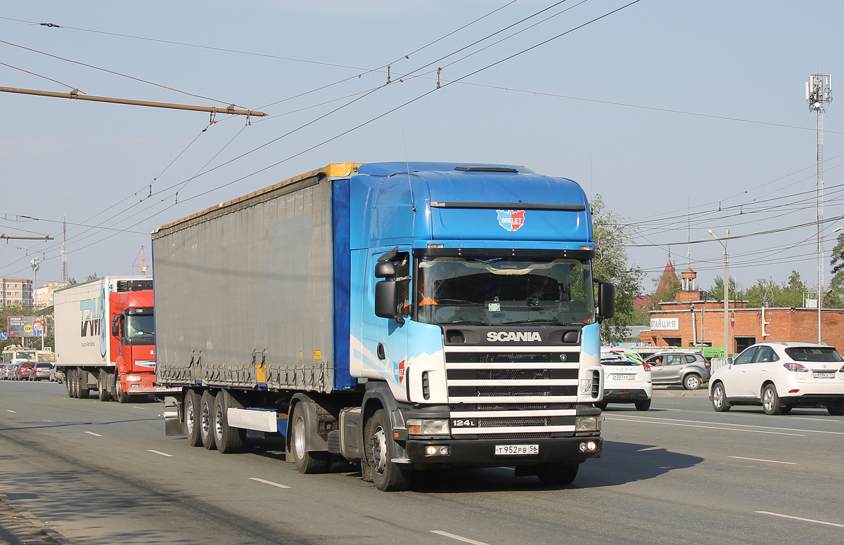 Оренбургская область, № Т 952 РВ 56 — Scania ('1996) R124L