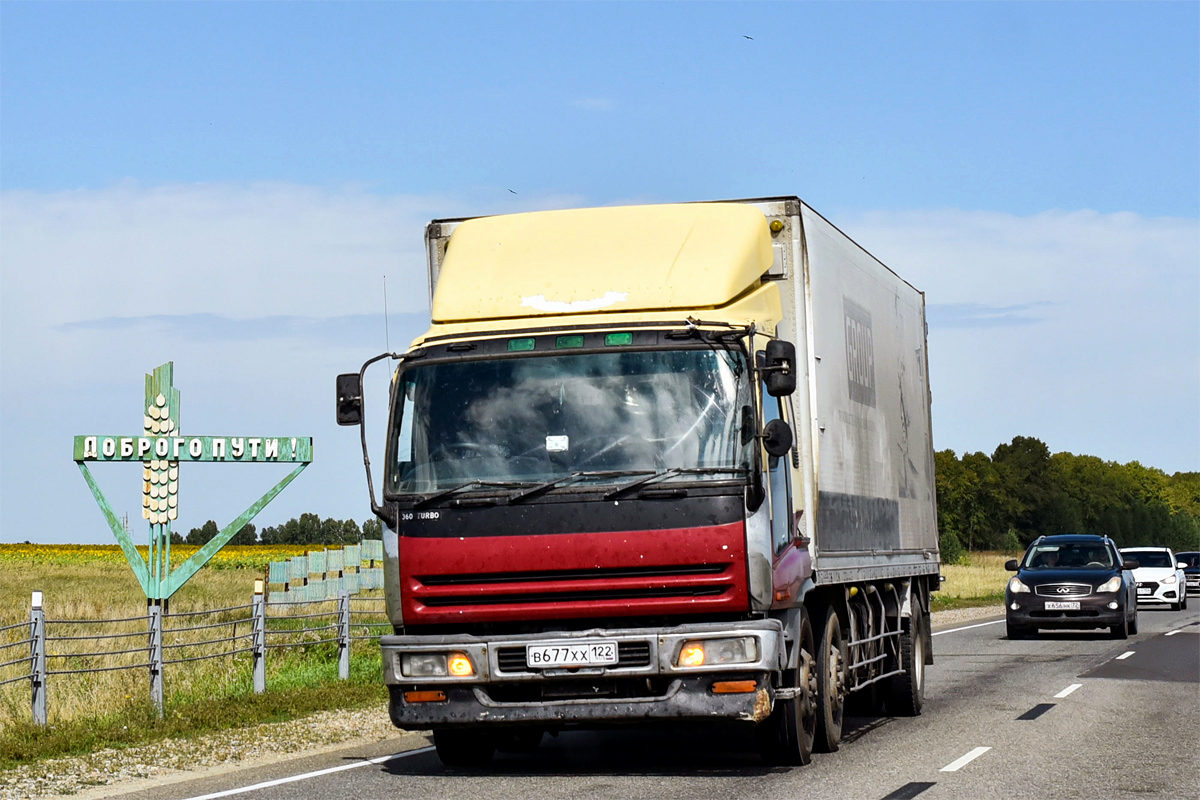 Алтайский край, № В 677 ХХ 122 — Isuzu Giga (общая модель)