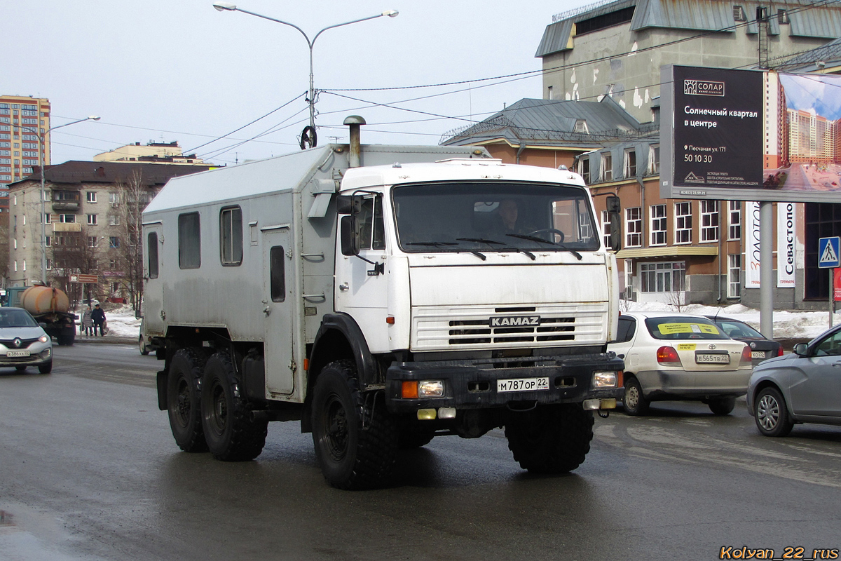 Алтайский край, № М 787 ОР 22 — КамАЗ-43114-15 [43114R]