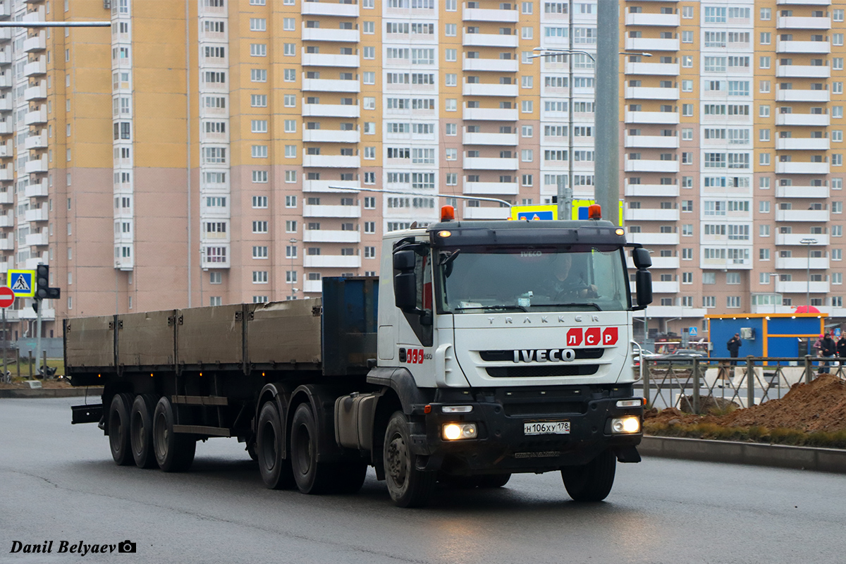 Санкт-Петербург, № Н 106 ХУ 178 — IVECO Trakker ('2007)