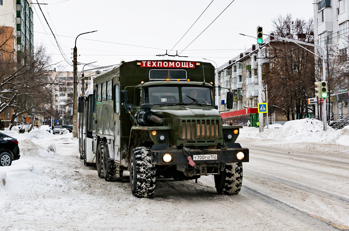 Башкортостан, № Т 700 РО 102 — Урал-4320-40