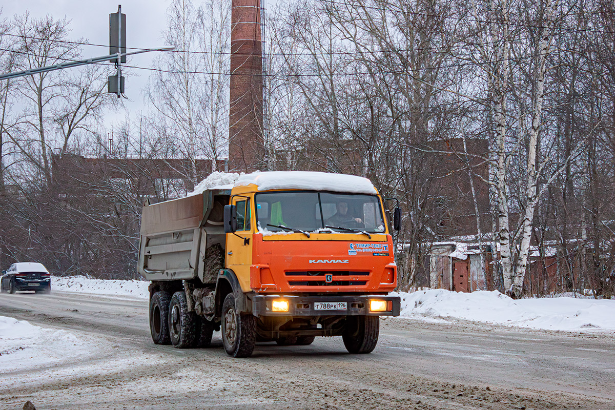 Свердловская область, № Т 788 РК 196 — КамАЗ-55111 [551110]