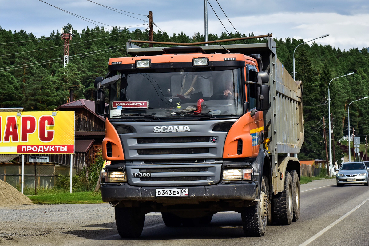 Алтай, № В 343 ЕА 04 — Scania ('2004) P380