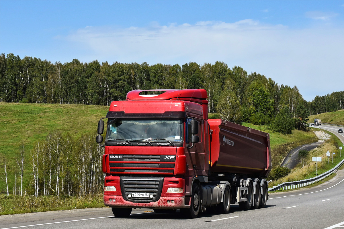 Алтайский край, № А 919 УВ 122 — DAF XF105 FT