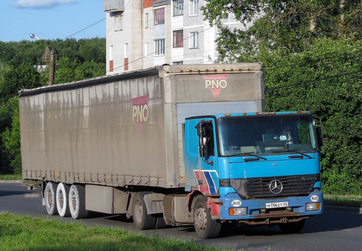 Калужская область, № М 196 ЕТ 40 — Mercedes-Benz Actros ('1997)