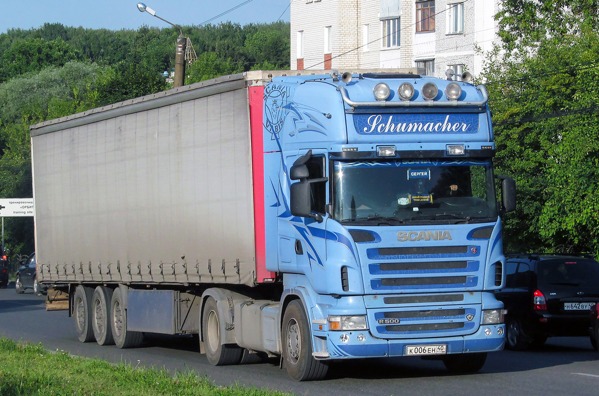 Калужская область, № К 006 ЕН 40 — Scania ('2004) R500