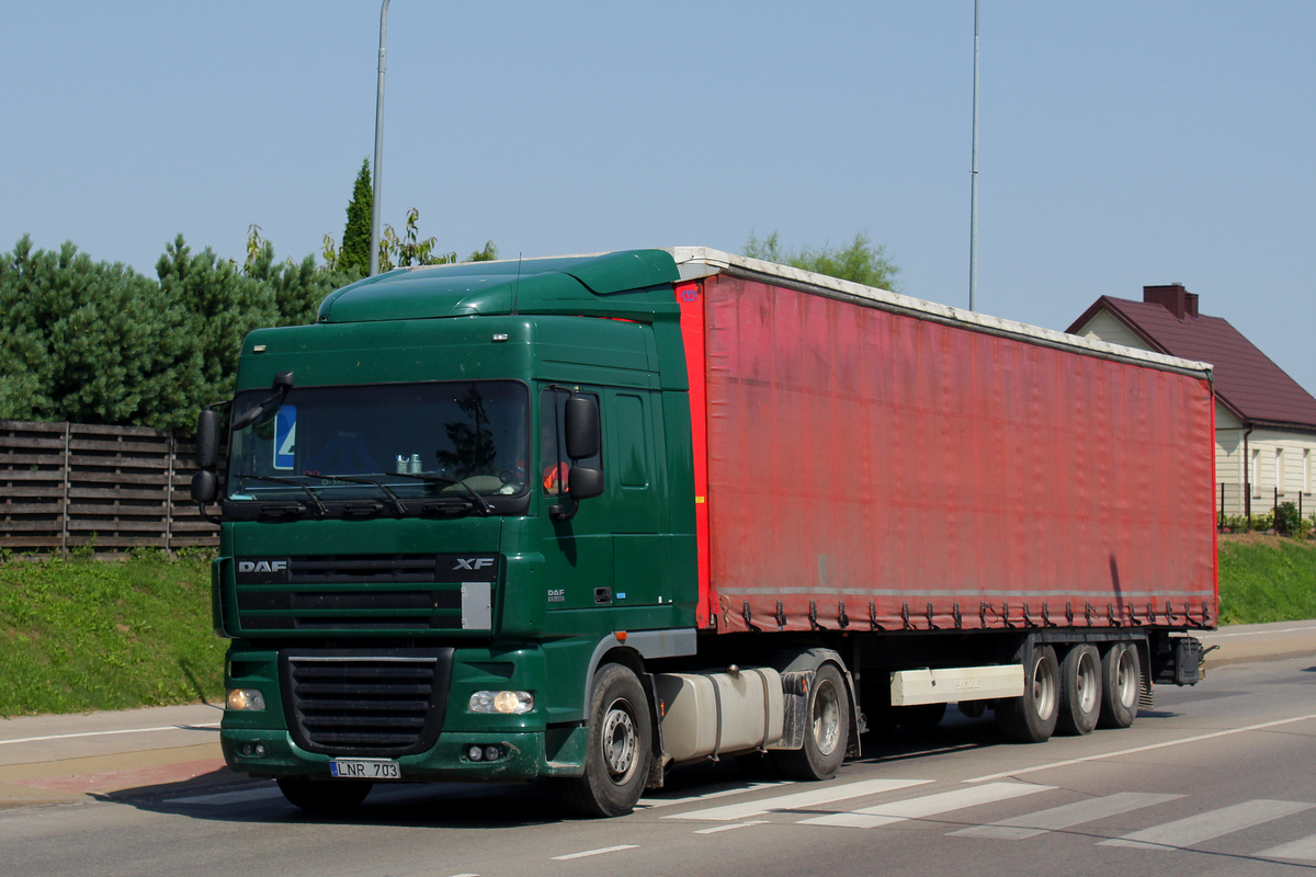 Литва, № LNR 703 — DAF XF105 FT